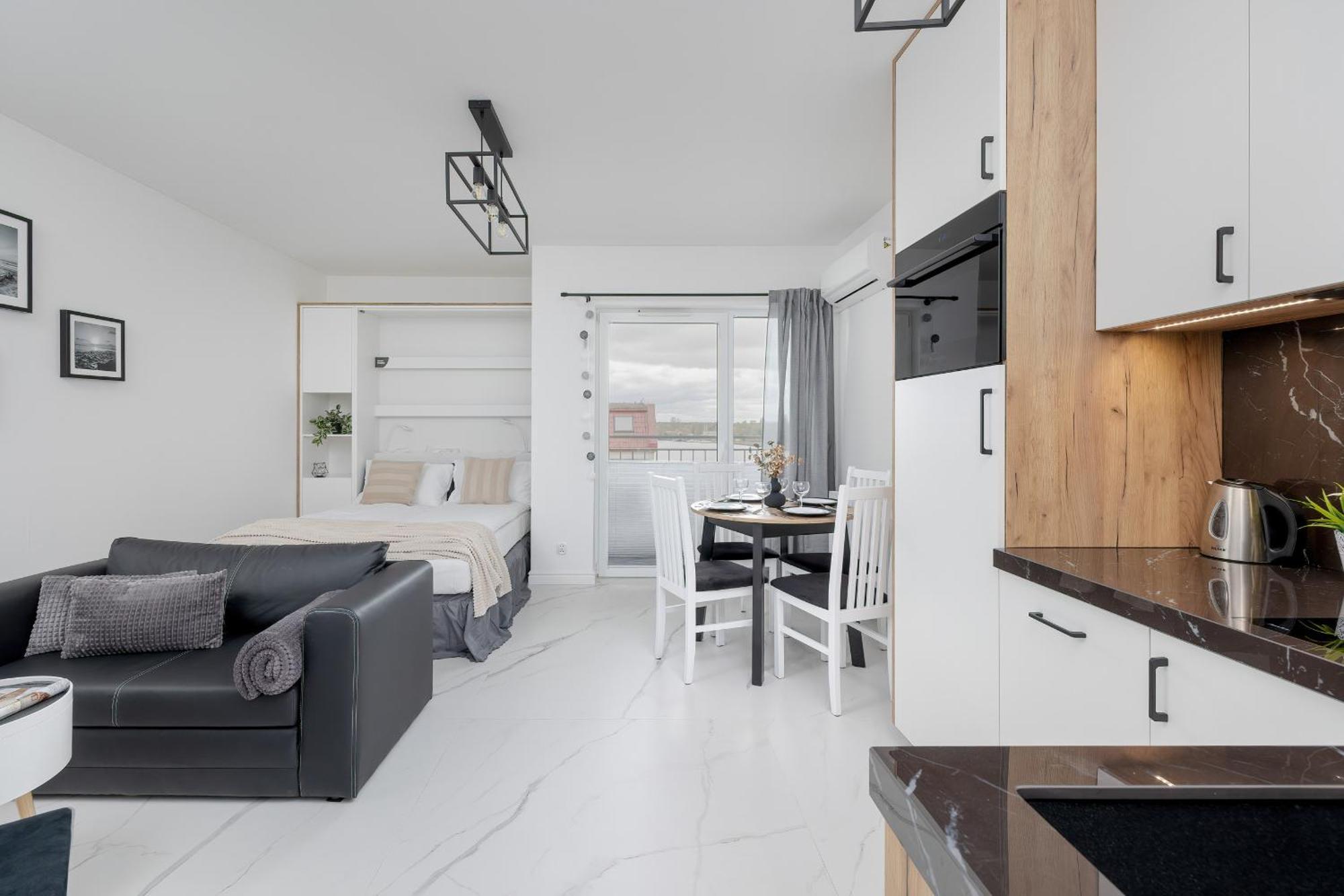 Plac Slowianski Apartments With Balcony Swinoujscie Center By Noclegi Renters Exterior photo